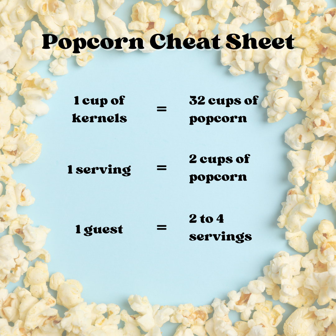 Popcorn Bar 101 Party By Me